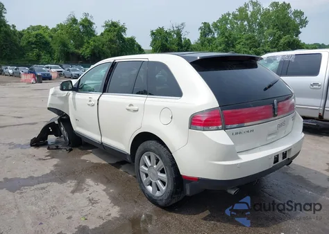 2007 Lincoln Mkx z USA, uszkodzony, nr VIN 2LMDU88C27BJ09751